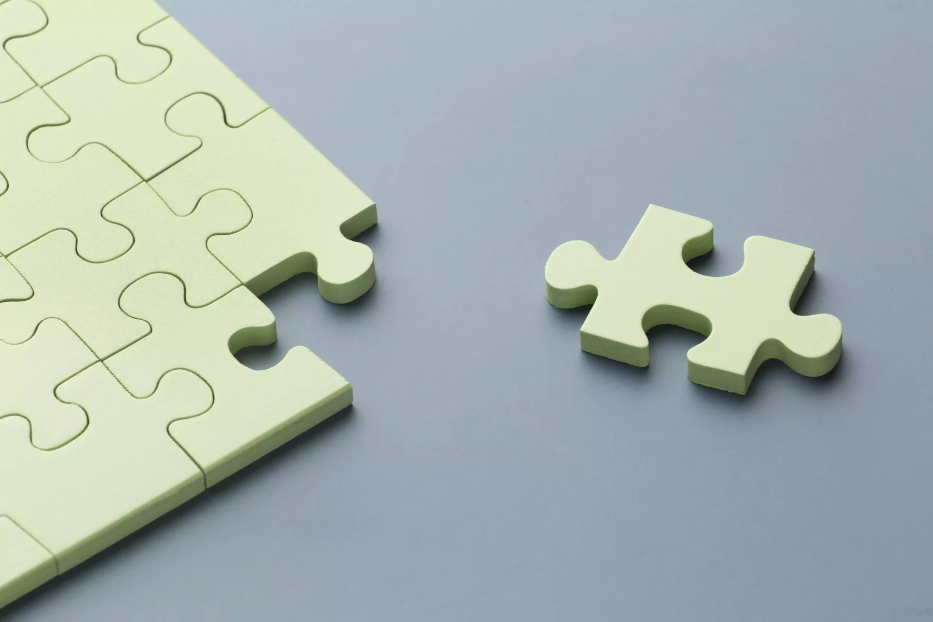 close up puzzle background